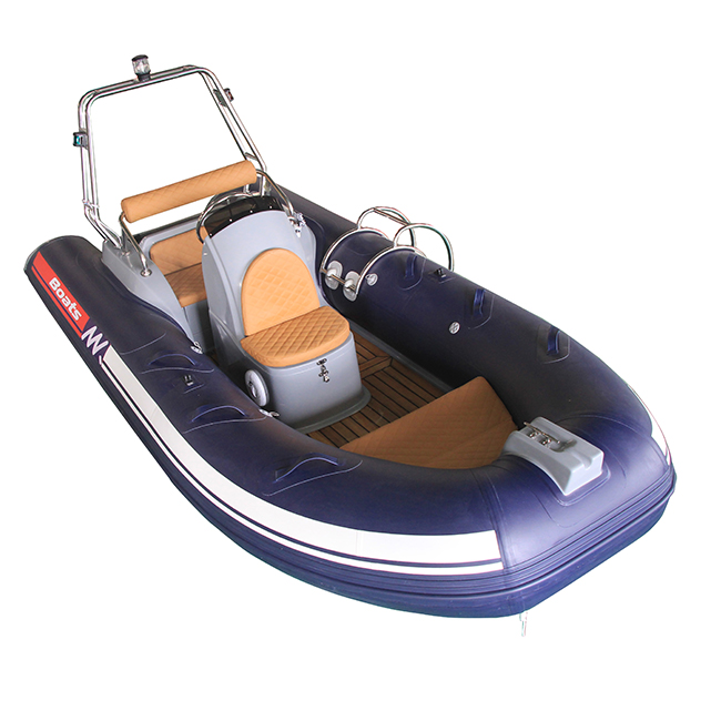 Fishing Boat Fiberglass - Bote de pesca inflable RIB390 PVC/Hypalon/Orca