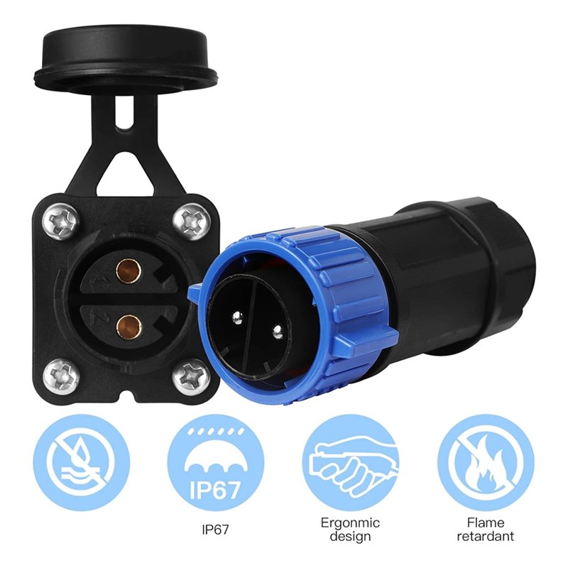 Conector de alimentación CC im - Fishing Boat Trolling Motor reseña y precio