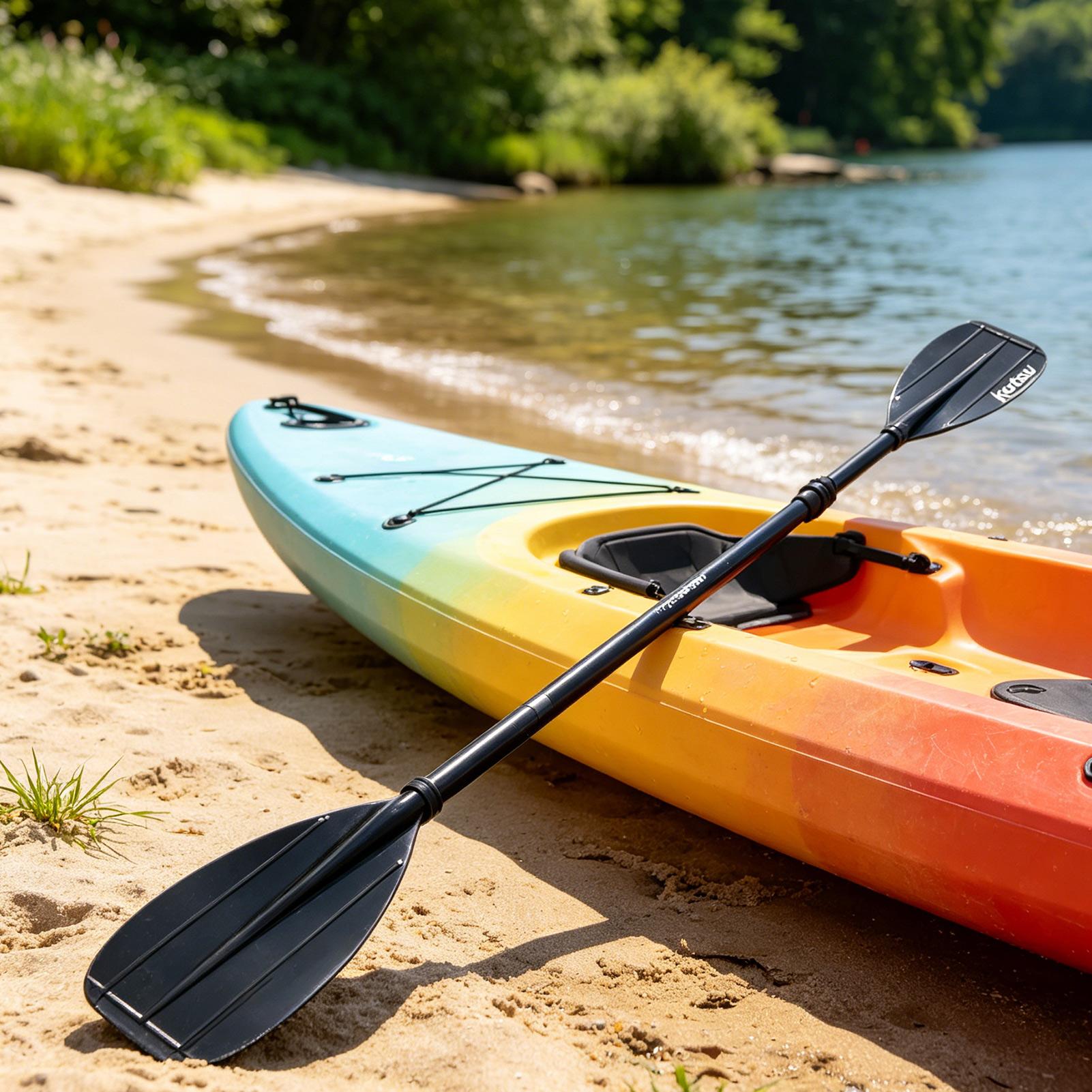 Pala de Kayak de Fibra de Carb - Fishing Boat Oar reseña y precio