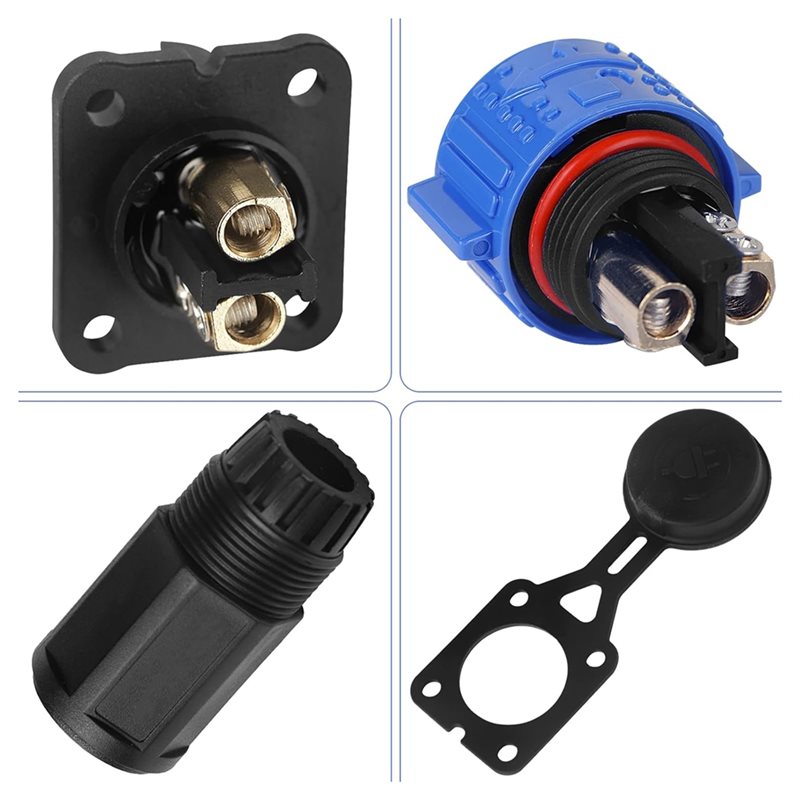 Conector de alimentación CC pa - Fishing Boat Trolling Motor reseña y precio